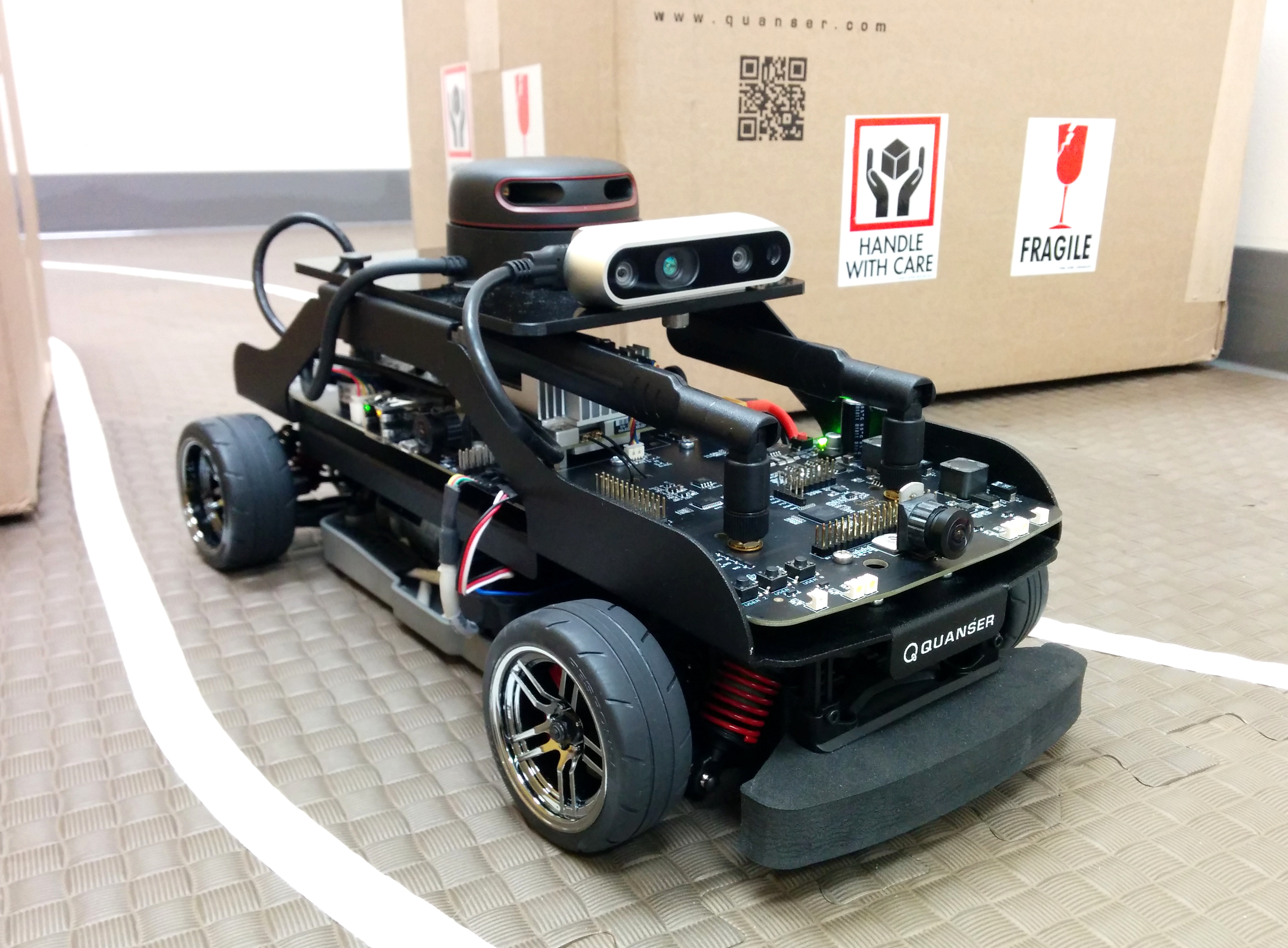 In Development Quanser's SelfDriving Car Research Studio Quanser