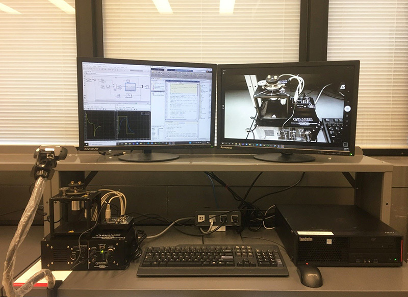 Remote lab setup at York University