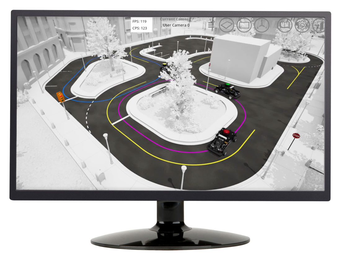 Q Lab Ui QLabs Virtual QCar - Credible Lab Activities Off-Campus