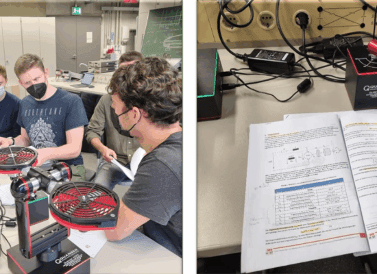 Figure 4. Quanser Lab Courseware for Digital and Real Twins, Integrated with MATLAB and Academic Textbooks