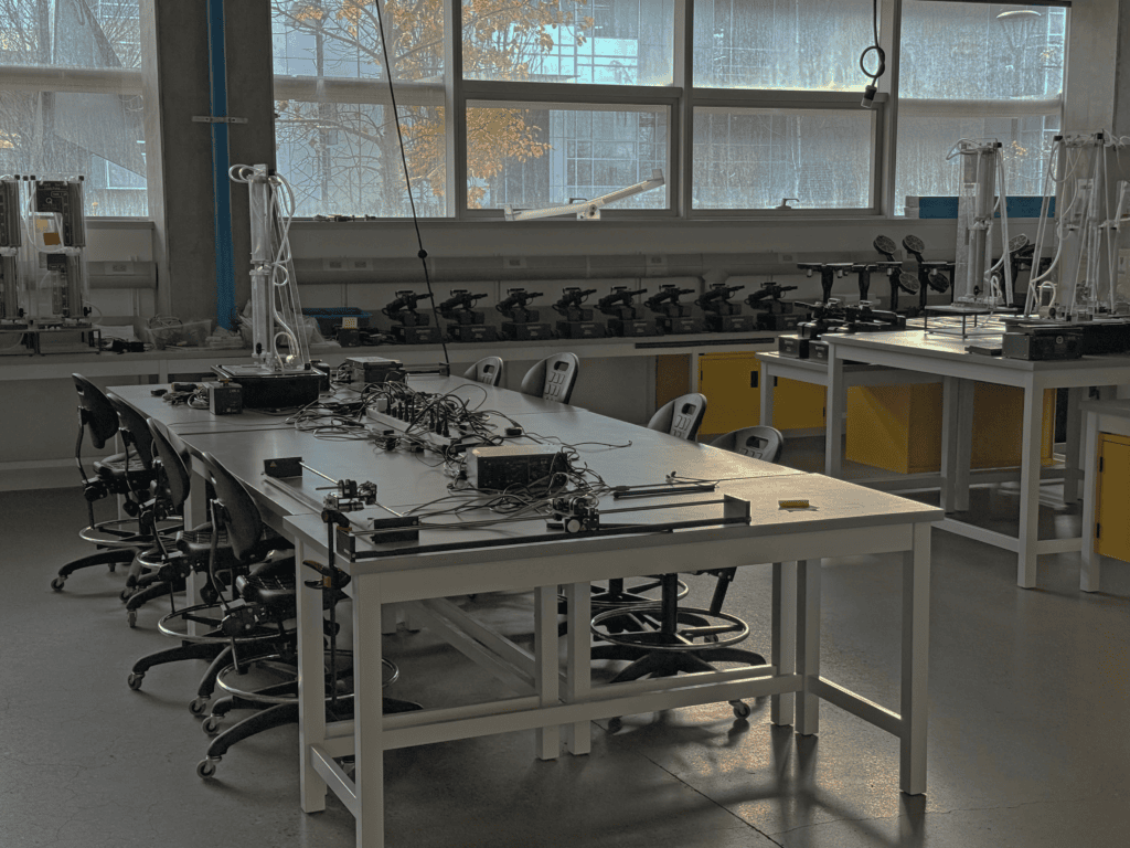 A Lab from University of Calgary that's shared by Mechanical and ECE departments