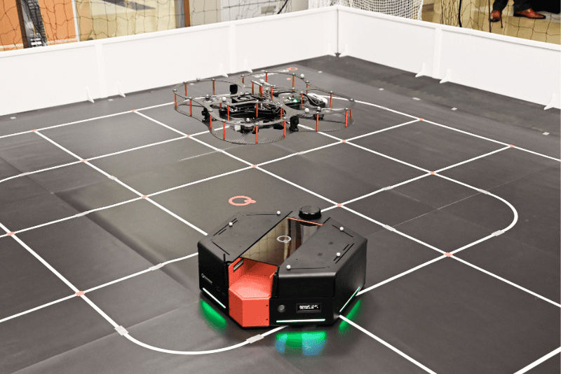 Drone technology in the Lyle Applied Artificial Intelligence Laboratory (LAIL).